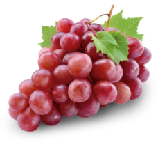 red grapes